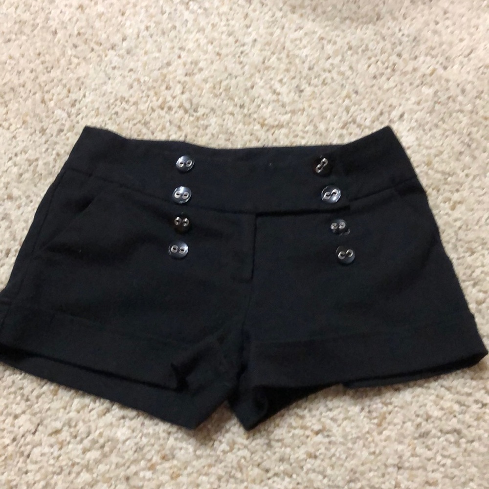 Black dressy like shorts